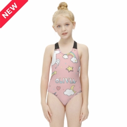 Girl's One-Piece Swimsuit
