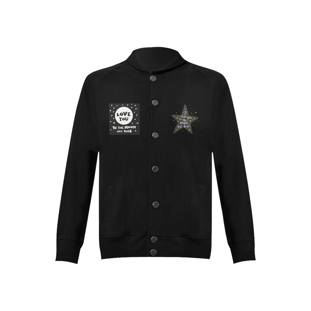 Custom Youth Baseball Jacket (USA Size) Brand on Demand InterestPrint