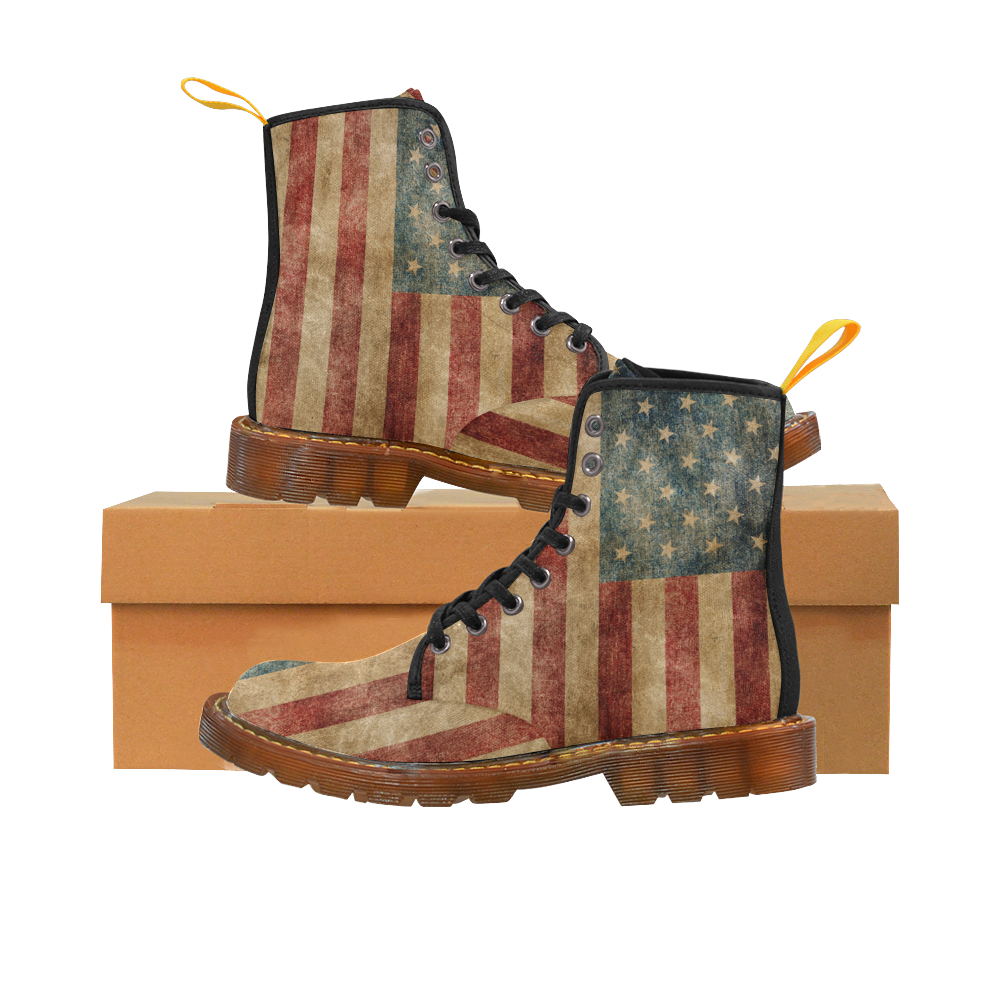 platform zip up high top canvas boots