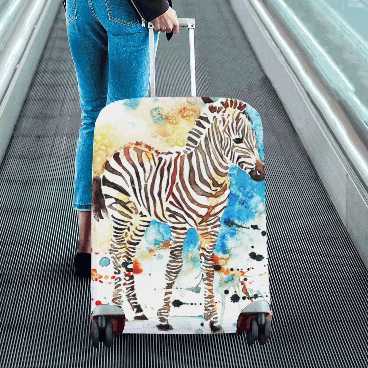 custom print Luggage Cover (Large Size) (26"28") Print on Demand InterestPrint