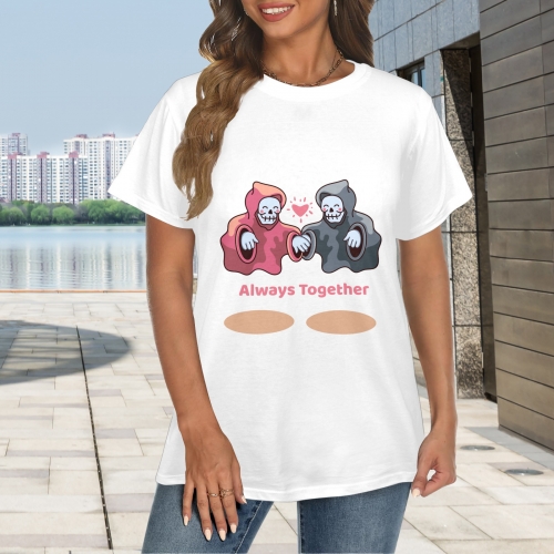 Women's T-shirt(USA Size)(Model T01)(One Side Printing)