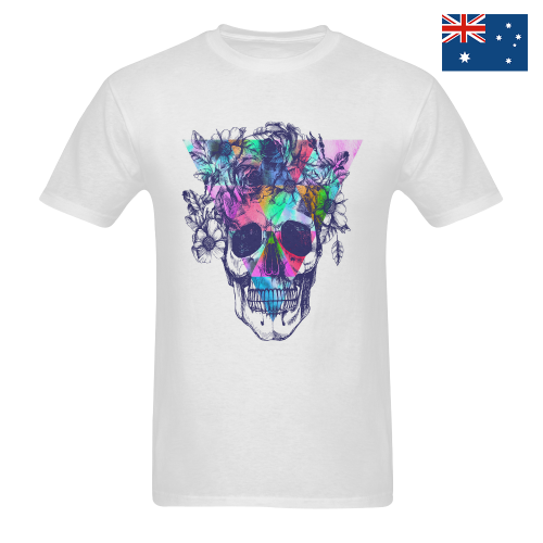 Custom Men's T-shirt(USA Size)(ModelT02)(One Side Printing) | Ships from Australia