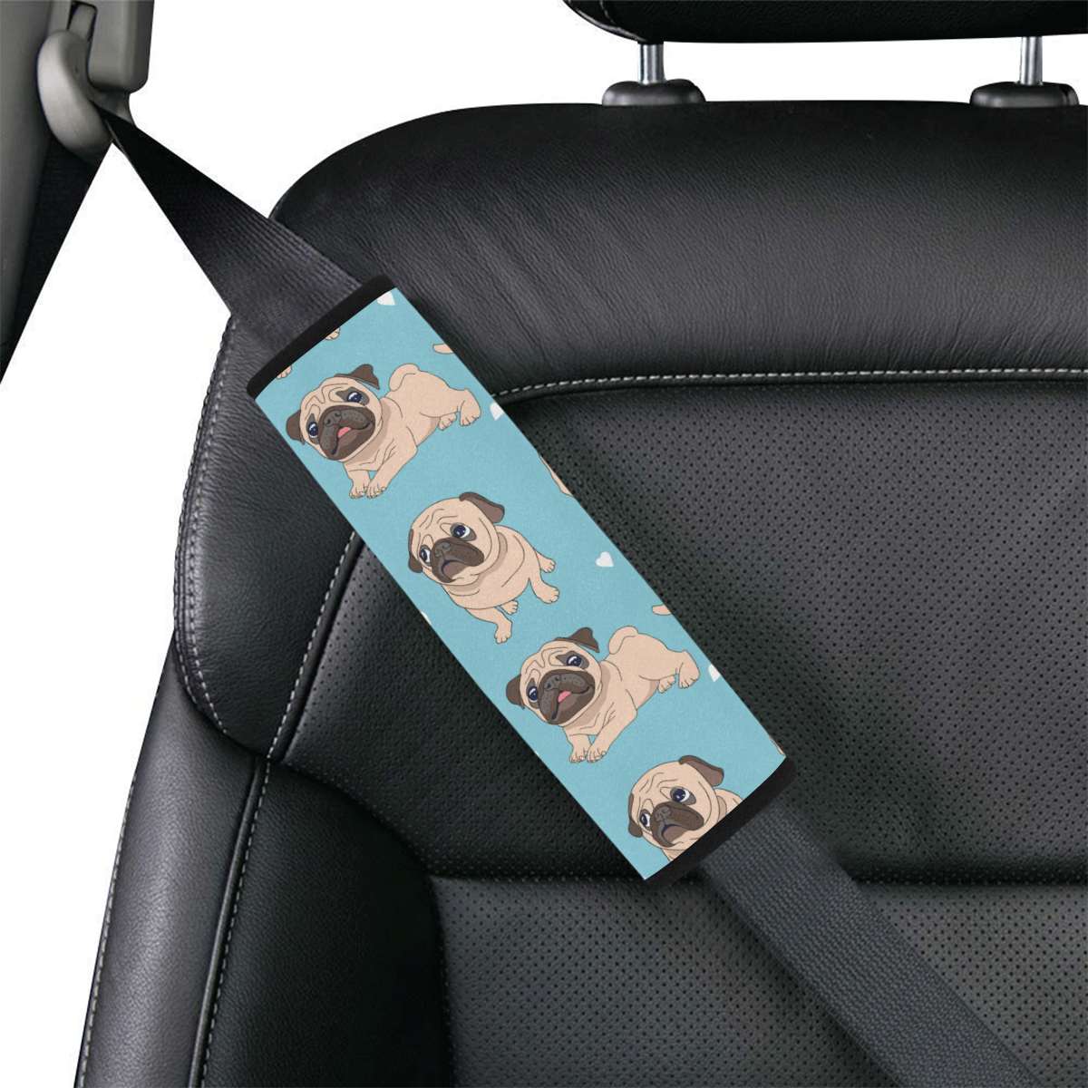 Custom Car Seat Belt Cover 7" x 8.5" Custom Print on Demand