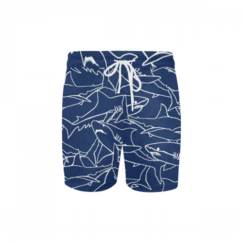 Men's Mid-Length Swim Shorts(Model L39)