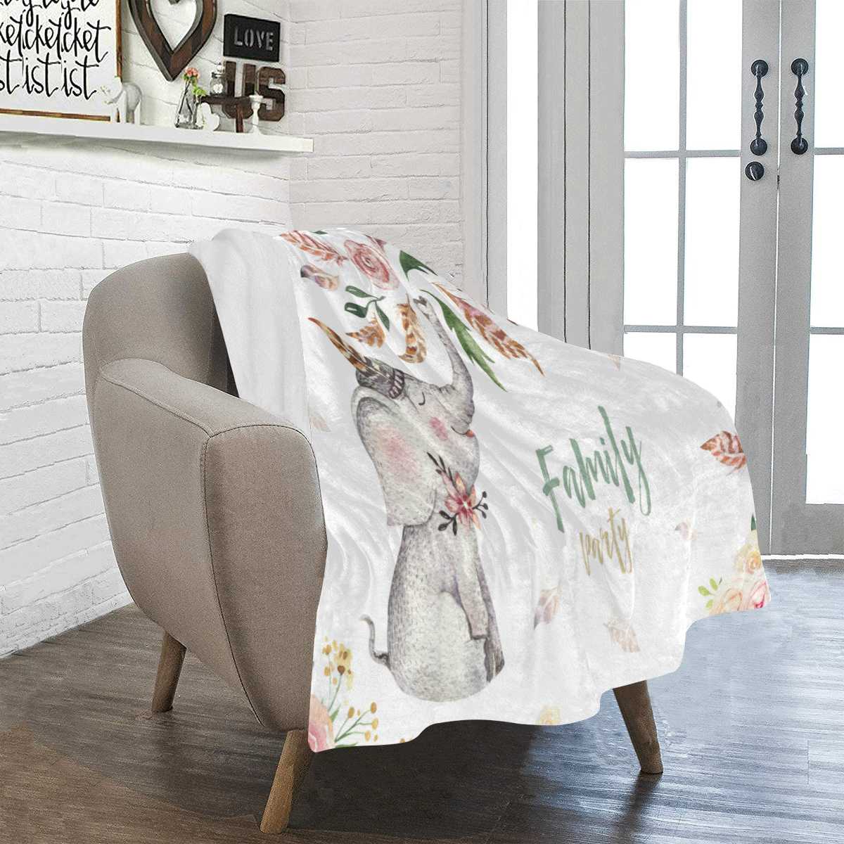 Print On Demand UltraSoft Micro Fleece Blanket 30"x40" Sell Your