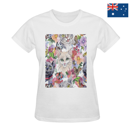 Women's T-shirt (USA Size) (ModelT01) (Two Sides Printing) | Ships from Australia