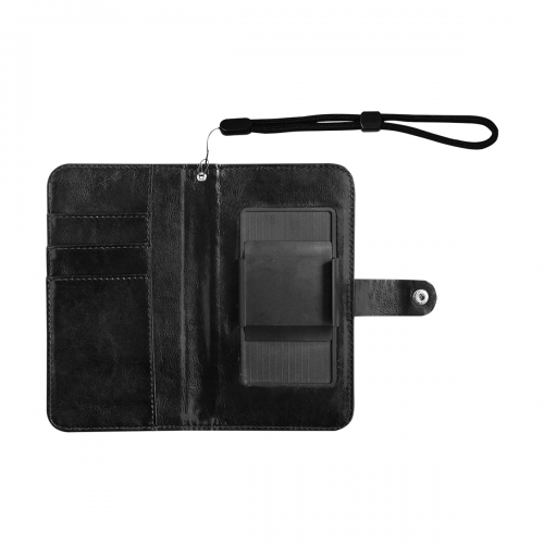 Flip Leather Purse for Mobile Phone(Model1704)(Small)
