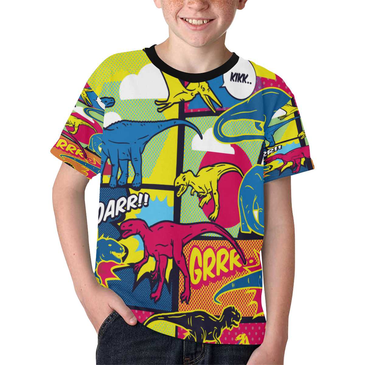 Custom Kids' All Over Print T-shirt-Custom Print Product | InterestPrint