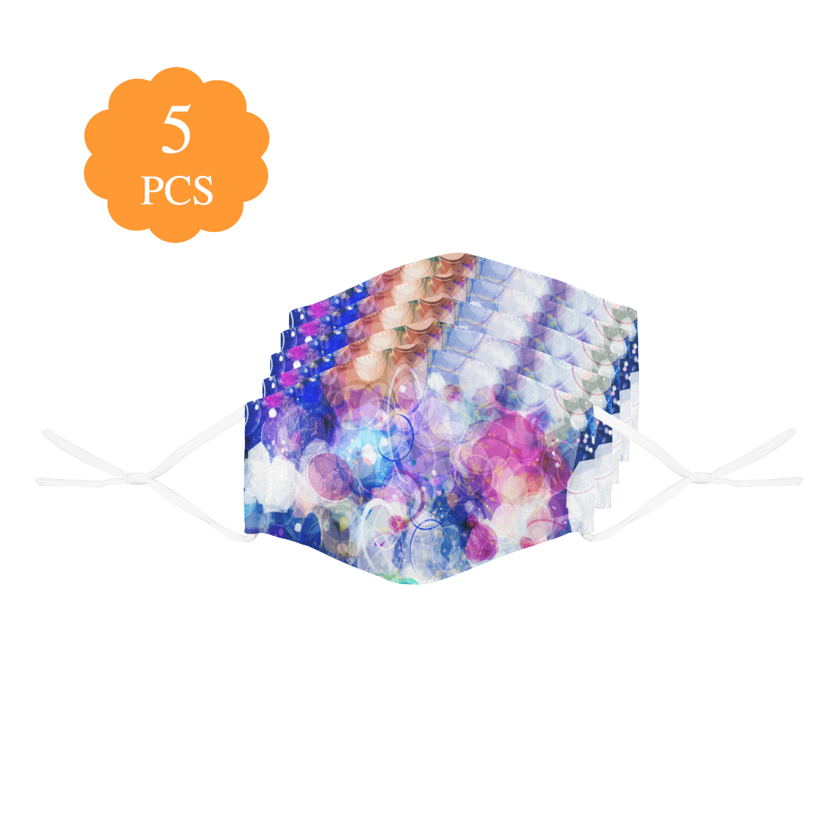 Cotton Fabric Dust Cover With Adjustable Strip(ModelM04)(Pack of 5)