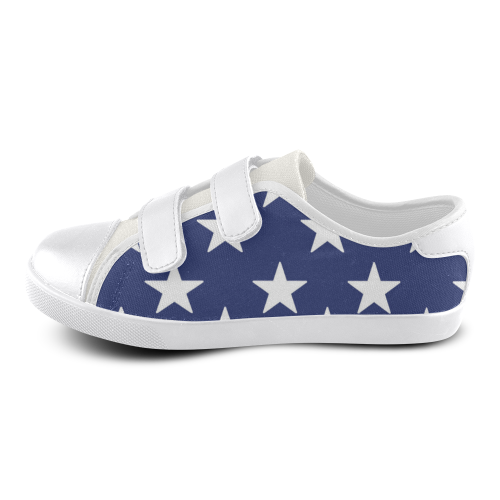 canvas shoes with velcro fastening