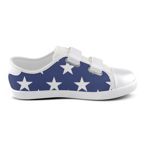 canvas shoes with velcro fastening