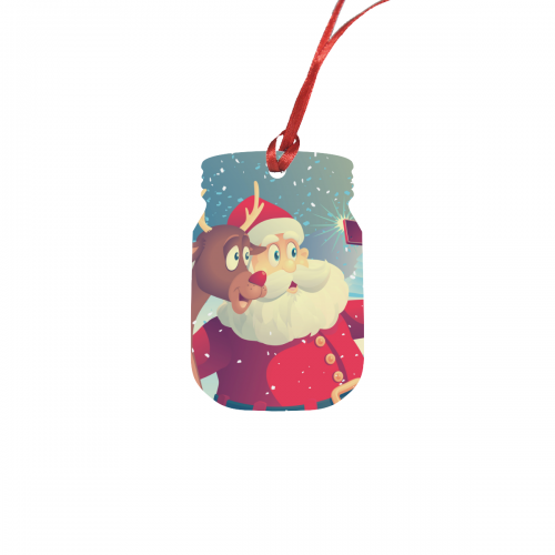 Personalized Bottle Ornament(One Piece)