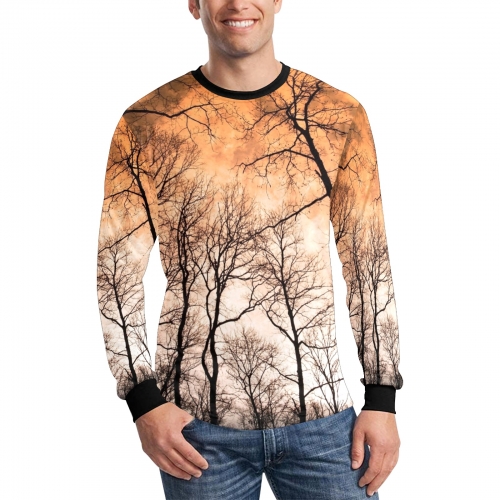 Men's Long Sleeve T-shirt(ModelT51)