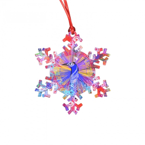 Personalized Snowflake Ornament(One Piece)