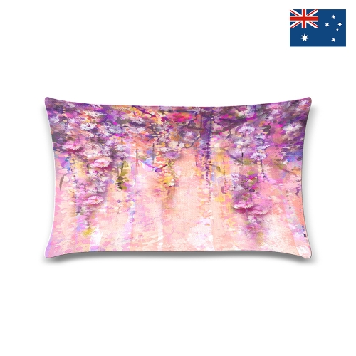 Zippered Pillow Case 24" x 16"(One Side) | Ships from Australia