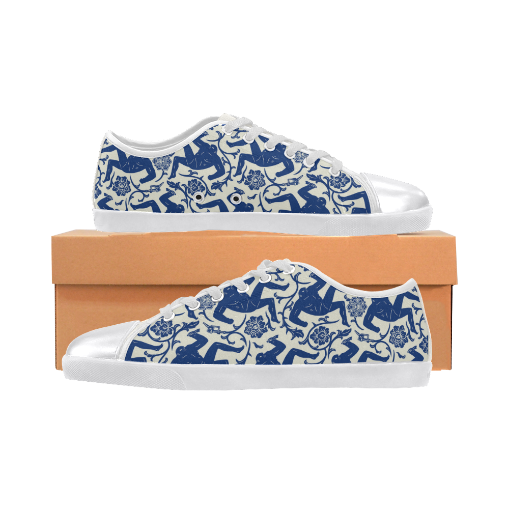 Custom Print Canvas Men's Shoes Design Your Own InterestPrint