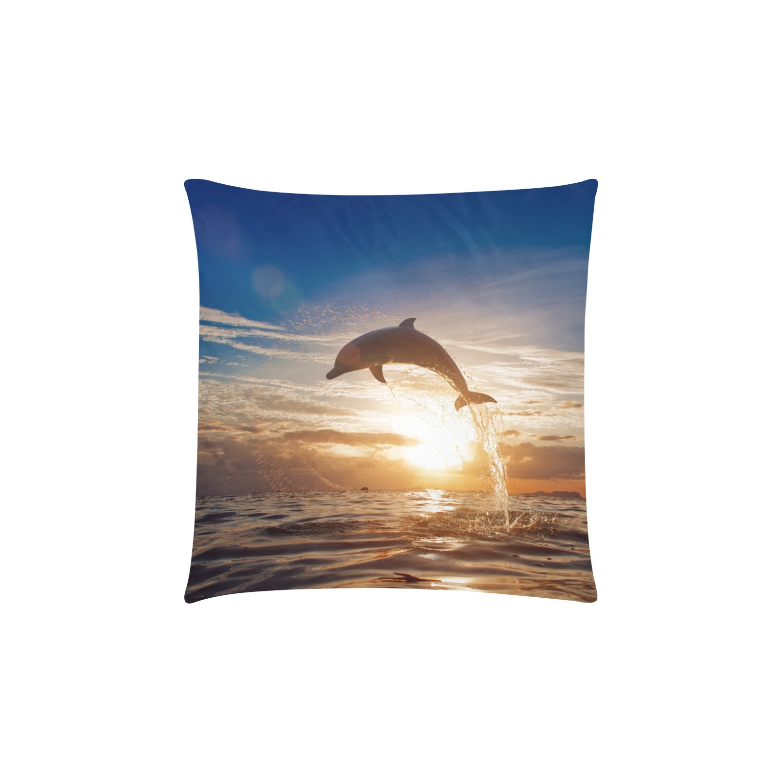 Custom Zippered Pillow Cases 16"x16"Upload Your Own Design InterestPrint