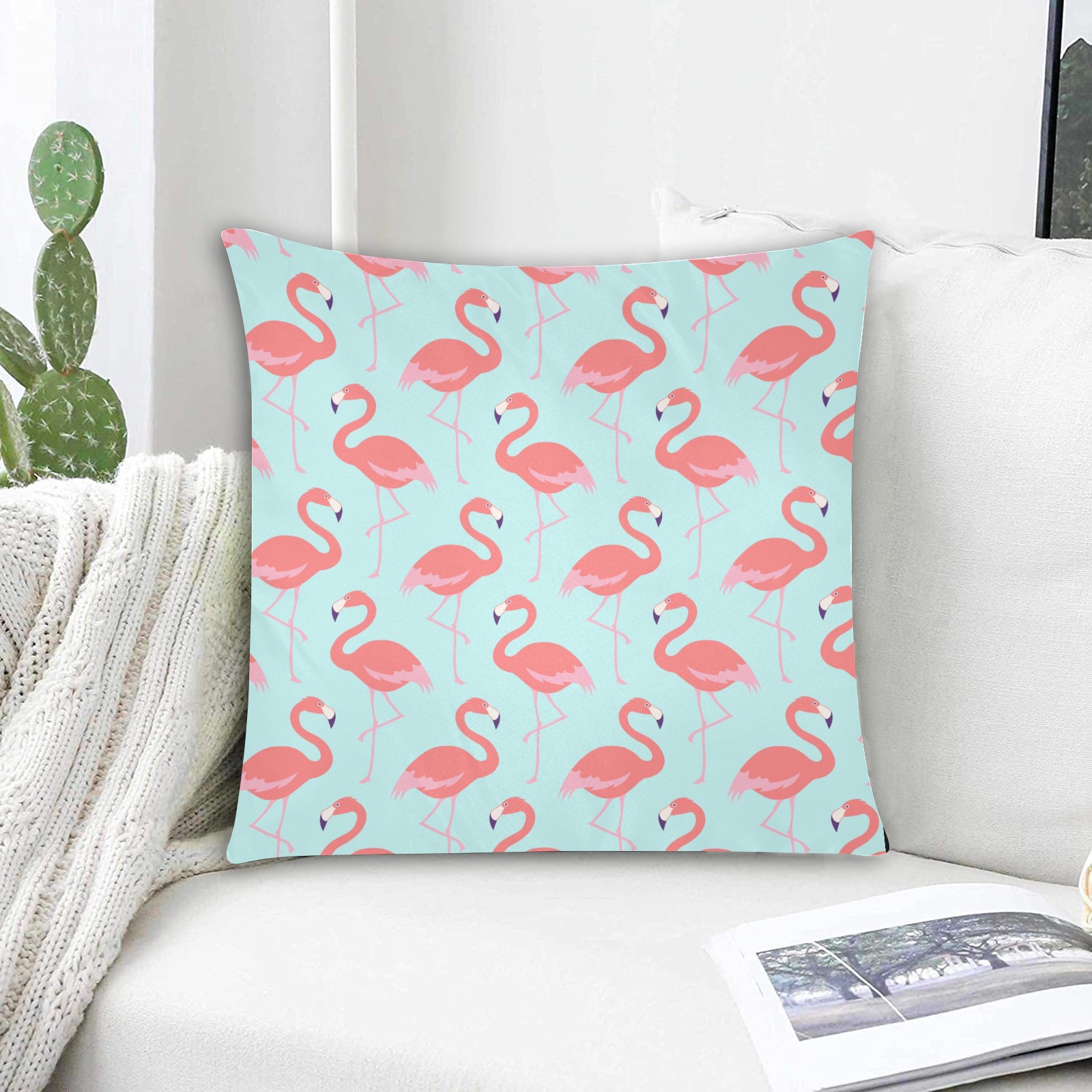 Custom Zippered Pillow Cases 18"x18"Fast shipping service InterestPrint