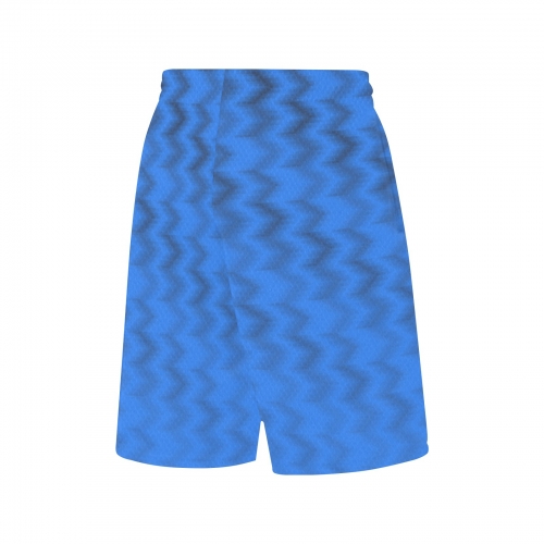 All Over Print Basketball Shorts With Pockets