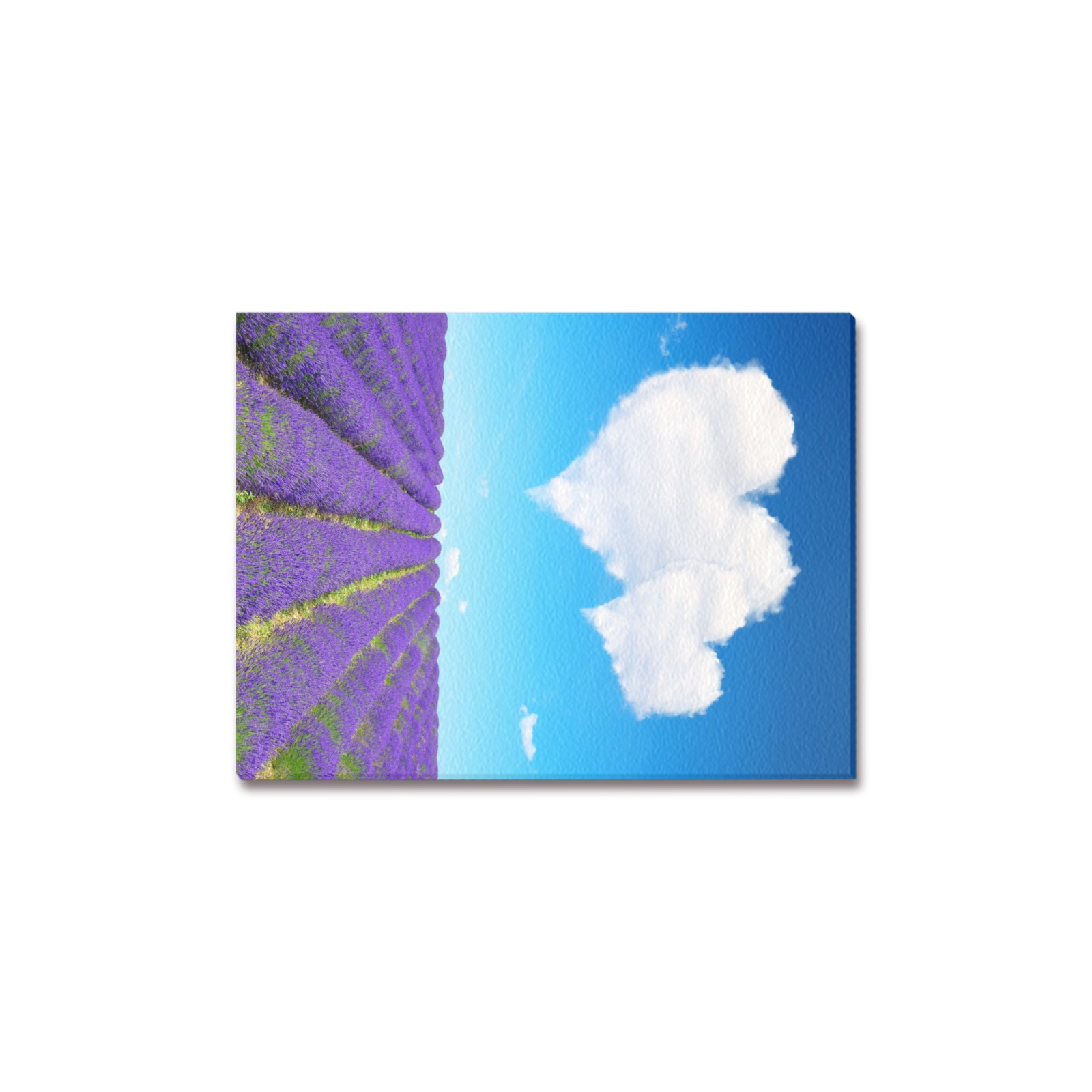 Printed Frame Canvas Print 12"x16"(Made in Queen)Personalized