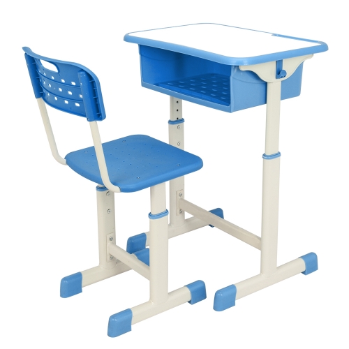 Adjustable Student Desk and Chair Kit(Ship From USA)