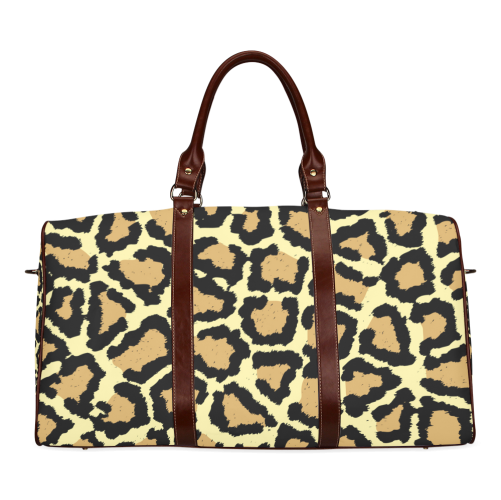 Custom Printed Travel Bag Brown - Sell Your Designs | InterestPrint