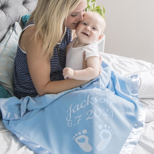 Personalized Baby Blanket(One Piece)
