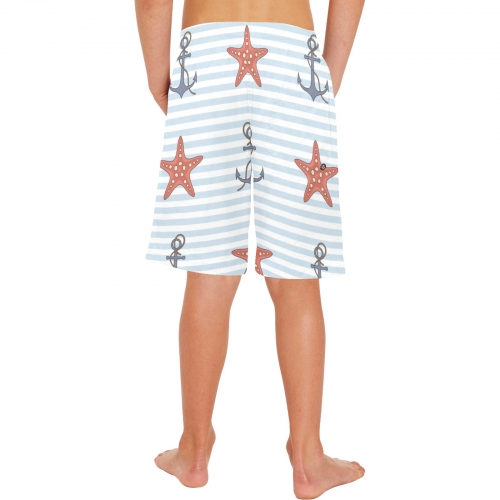 All Over Print Boys' Beach Shorts (ModelL52)