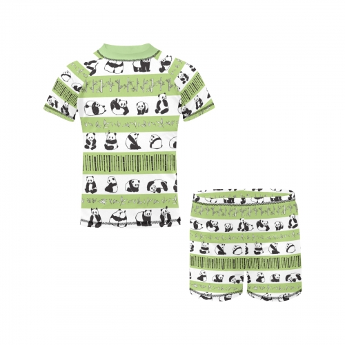 Boys' Short-Sleeve Swimsuit Set(ModelS22)