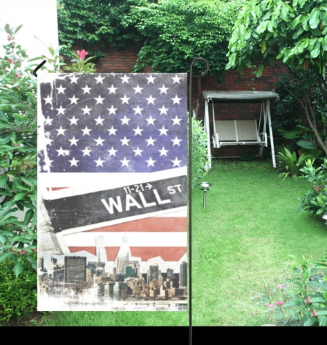 Garden Flag 36" x 60"(Two Sides with Different Printing)(Made in Queen)