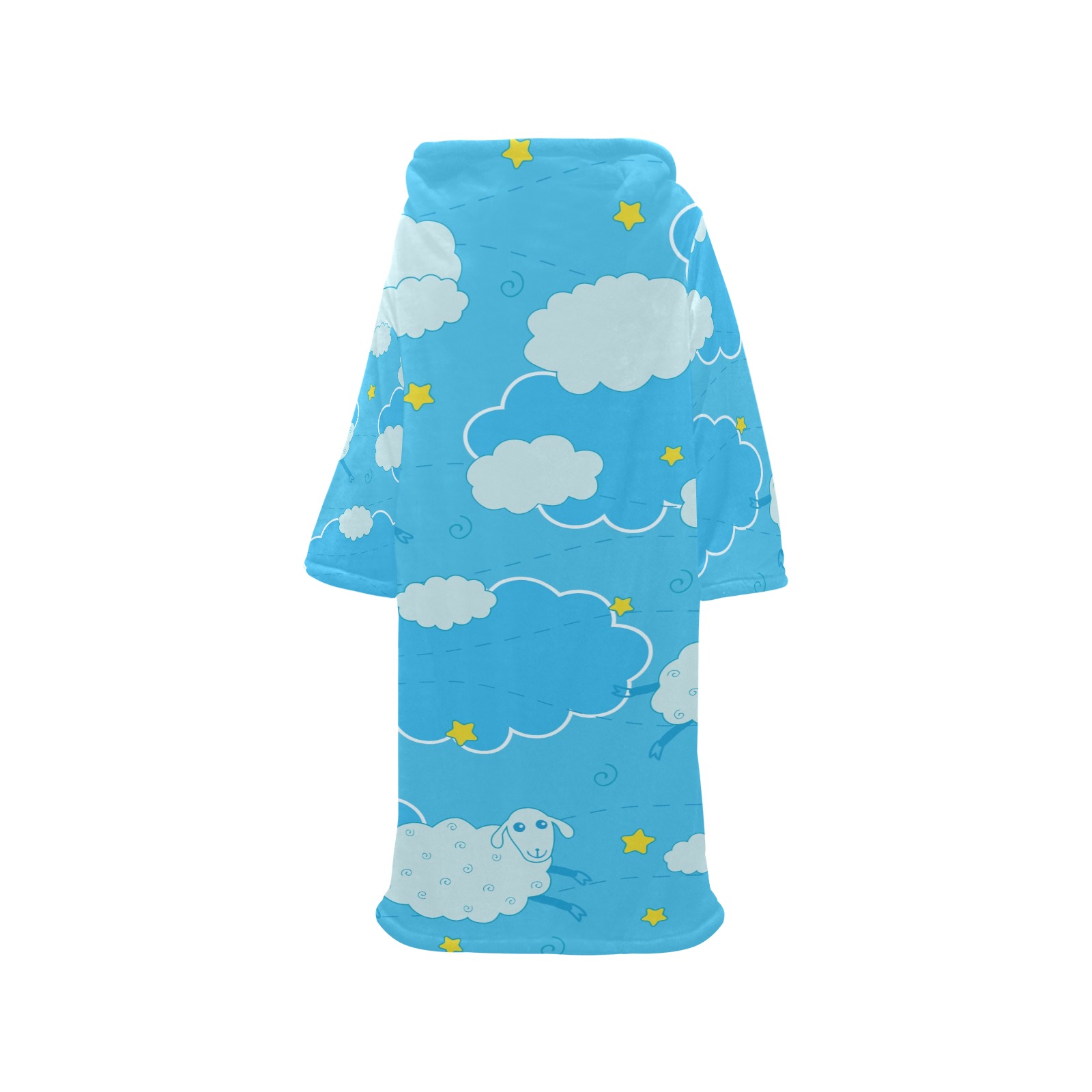 Custom Blanket Robe with Sleeves for AdultsWholesale service