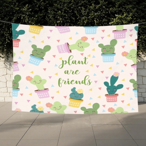 Cotton Linen Wall Tapestry 90" x 60" | Ships from USA