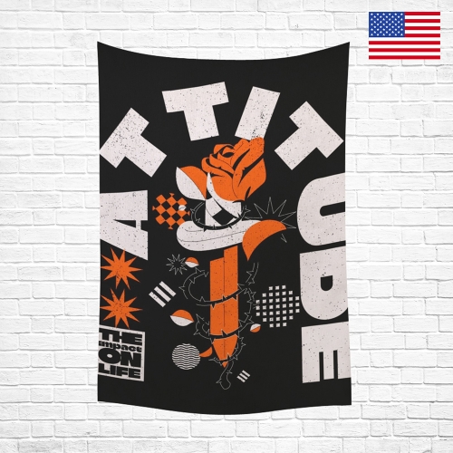 Cotton Linen Wall Tapestry 40" x 60" | Ships from USA