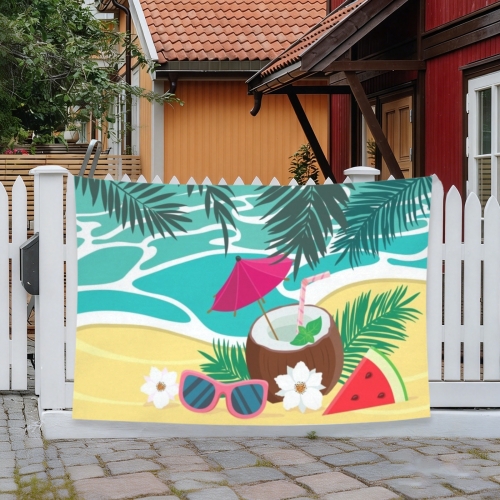 Polyester Peach Skin Wall Tapestry 60"x40" | Ships from USA