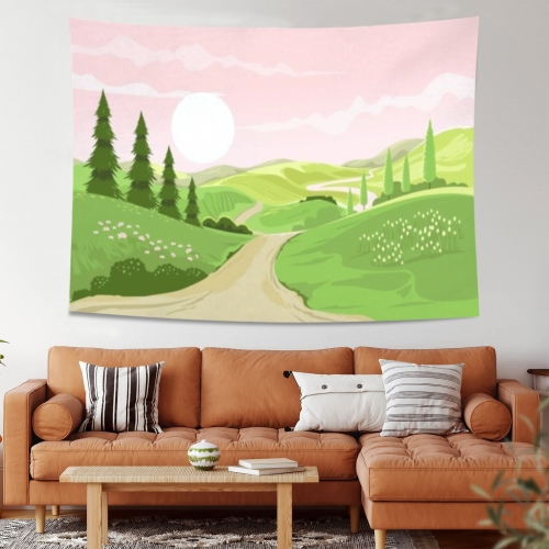 Polyester Peach Skin Wall Tapestry 80"x 60" | Ships from USA