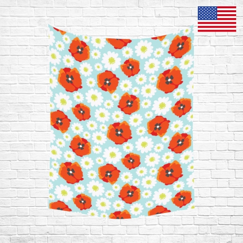 Polyester Peach Skin Wall Tapestry 60"x 80" | Ships from USA