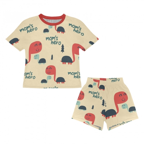 Little Girls' Short Pajama Set (ModelSets 01)