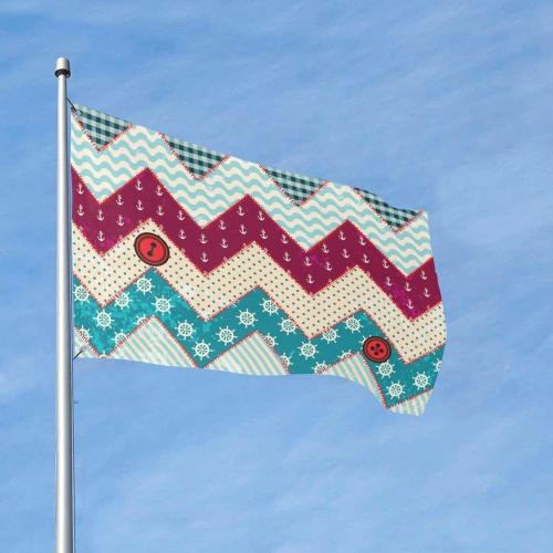 Custom Flag (36" x 24")(One Side)