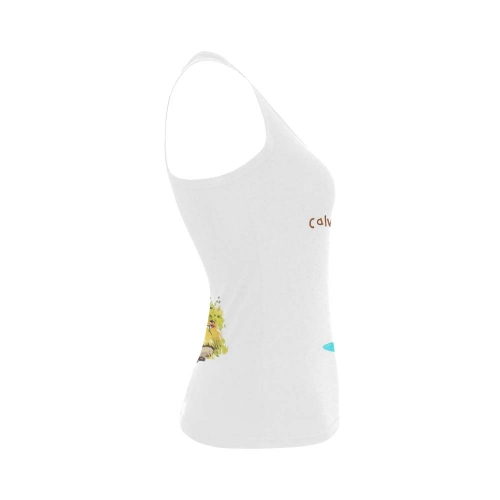 Women's Shoulder-Free Tank Top (Model T35)