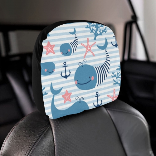 Car Headrest Cover (2pcs)