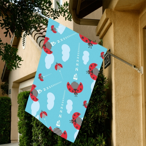 Garden Flag 60" x 36" (Two Sides with Different Printing)(Made in Queen)