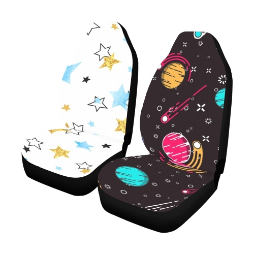 Car Seat Covers(Set of 2) (Each Piece with Different Printing)