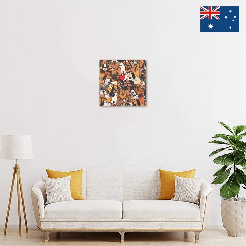 Upgraded Frame Canvas Print 12"x12" | Ships from Australia
