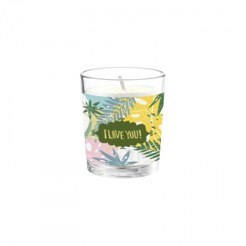 Transparent Candle Cup (Jasmine)
