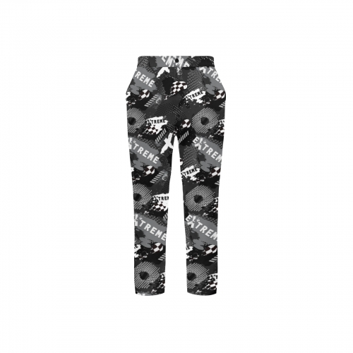 Men's All Over Print Casual Trousers (Model L68)