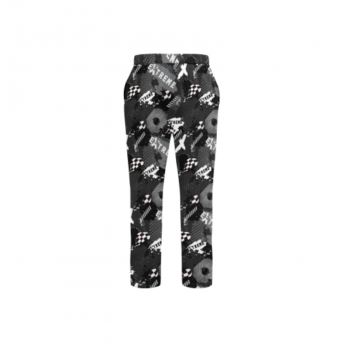 Men's All Over Print Casual Trousers (Model L68)