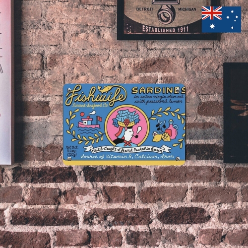 Metal Sign 12"x8" | Ships from Australia