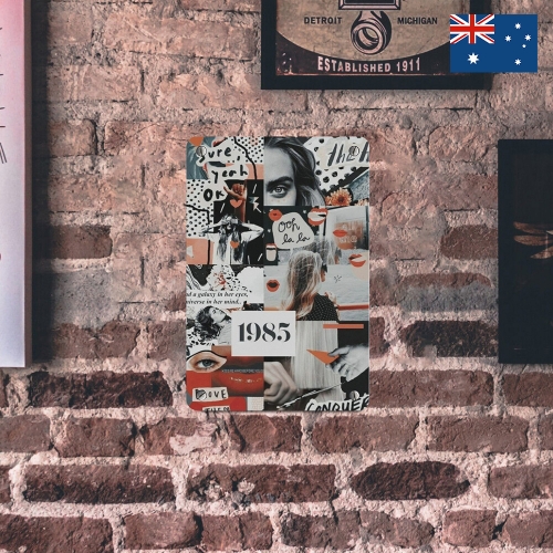 Metal Sign 8"x12" | Ships from Australia