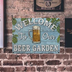Metal Tin Sign 16"x12"(Made in Queen)