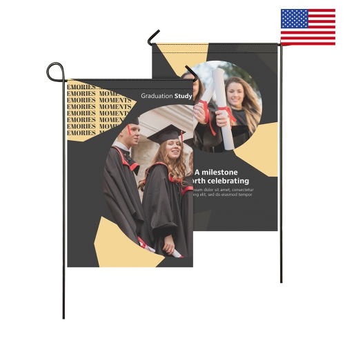 Garden Flag 12" x 18" (Two Sides with Different Printing) | Ships from USA